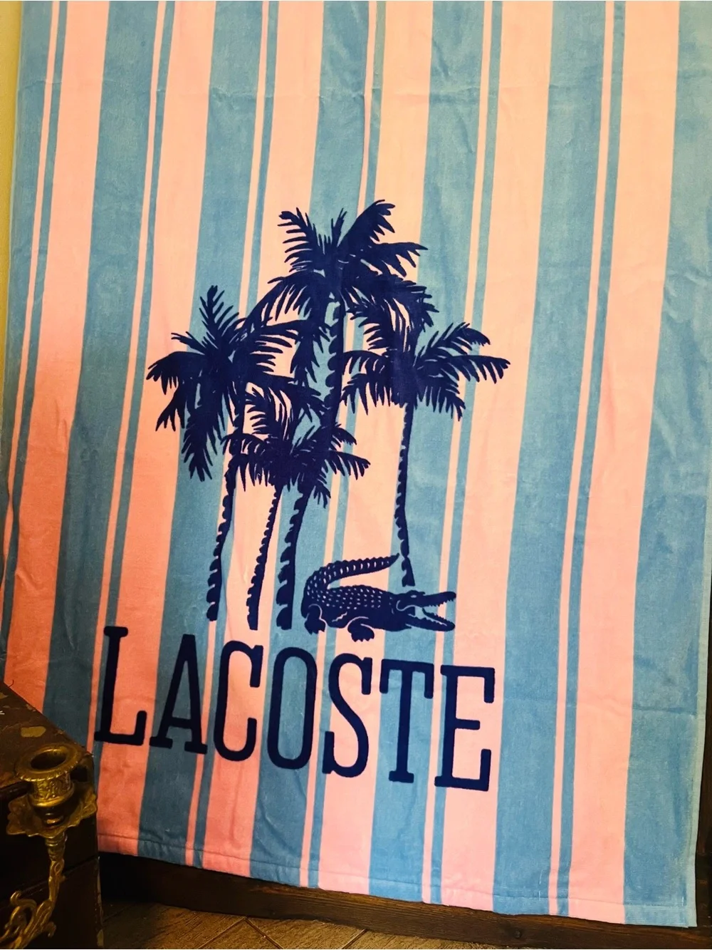 Lacoste vibrant striped